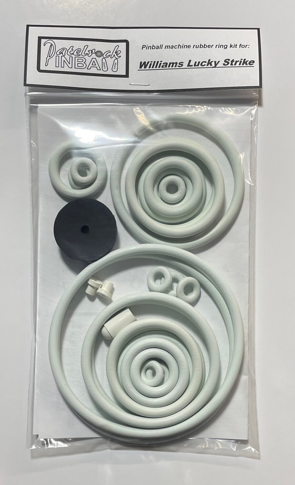 1965 Williams Lucky Strike Pinball Machine Rubber Ring Kit