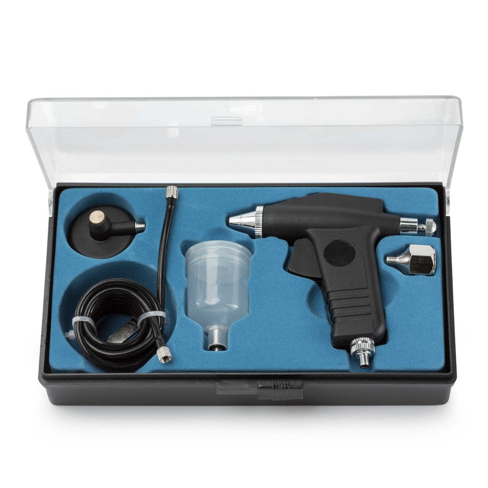 Single Action Trigger Style Airbrush with Propellant Adaptors