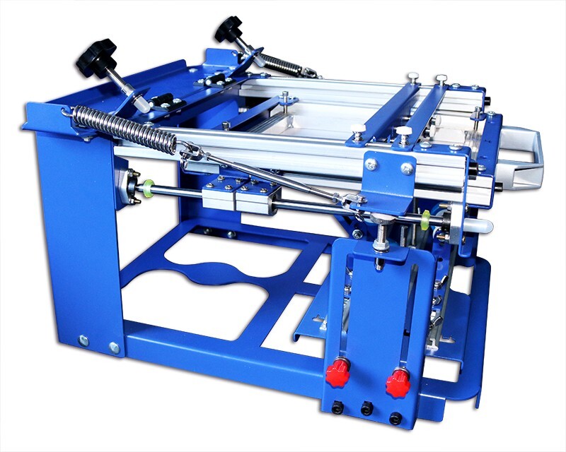 Dia 3.15" Curved Screen Printing Machine for Cylindrical/Cone DIY Screen Printer