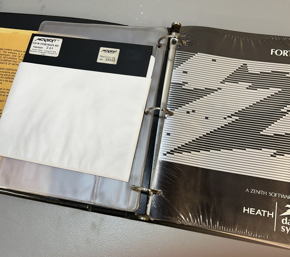 Zenith Fortran-80  CP/M 8" Disk