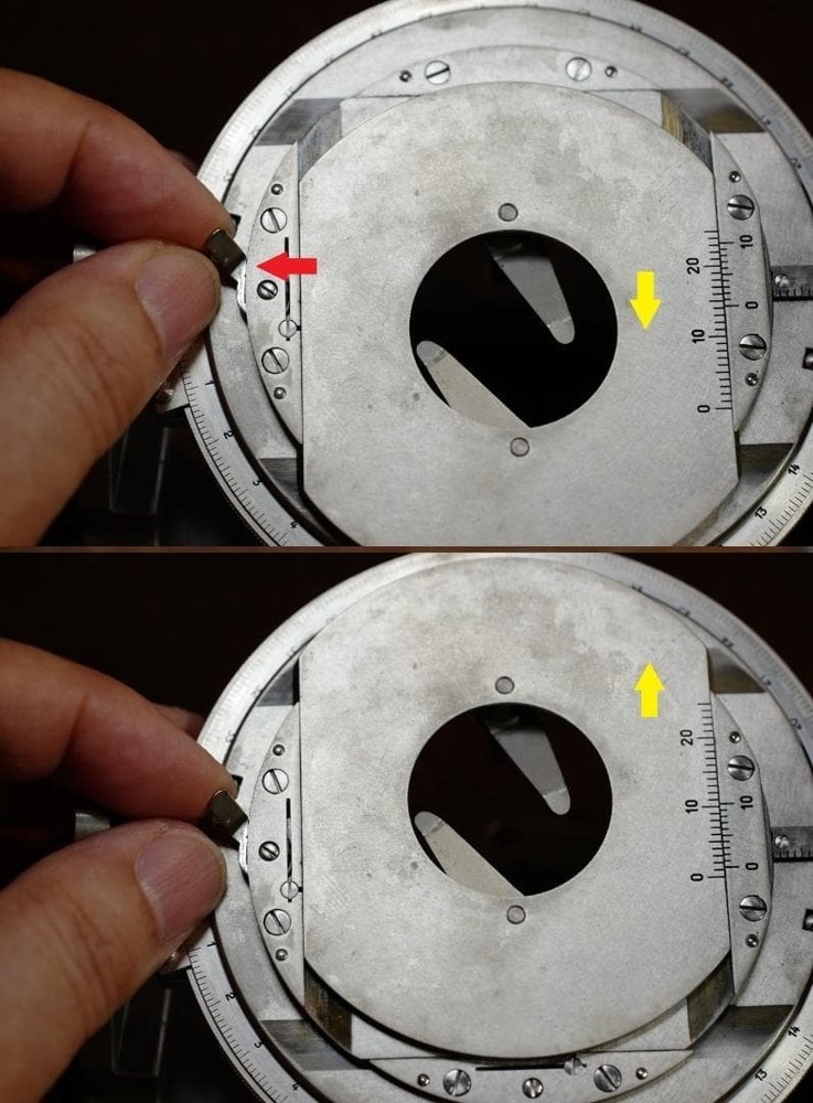 microscope antique Microscope Accessory No. 16 "Leitz Universal Stage UT2" USED