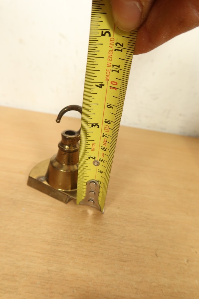 70s Ceiling Master Sliding Quick Fit Rose Chandelier Fitting Hook Lighting Brass