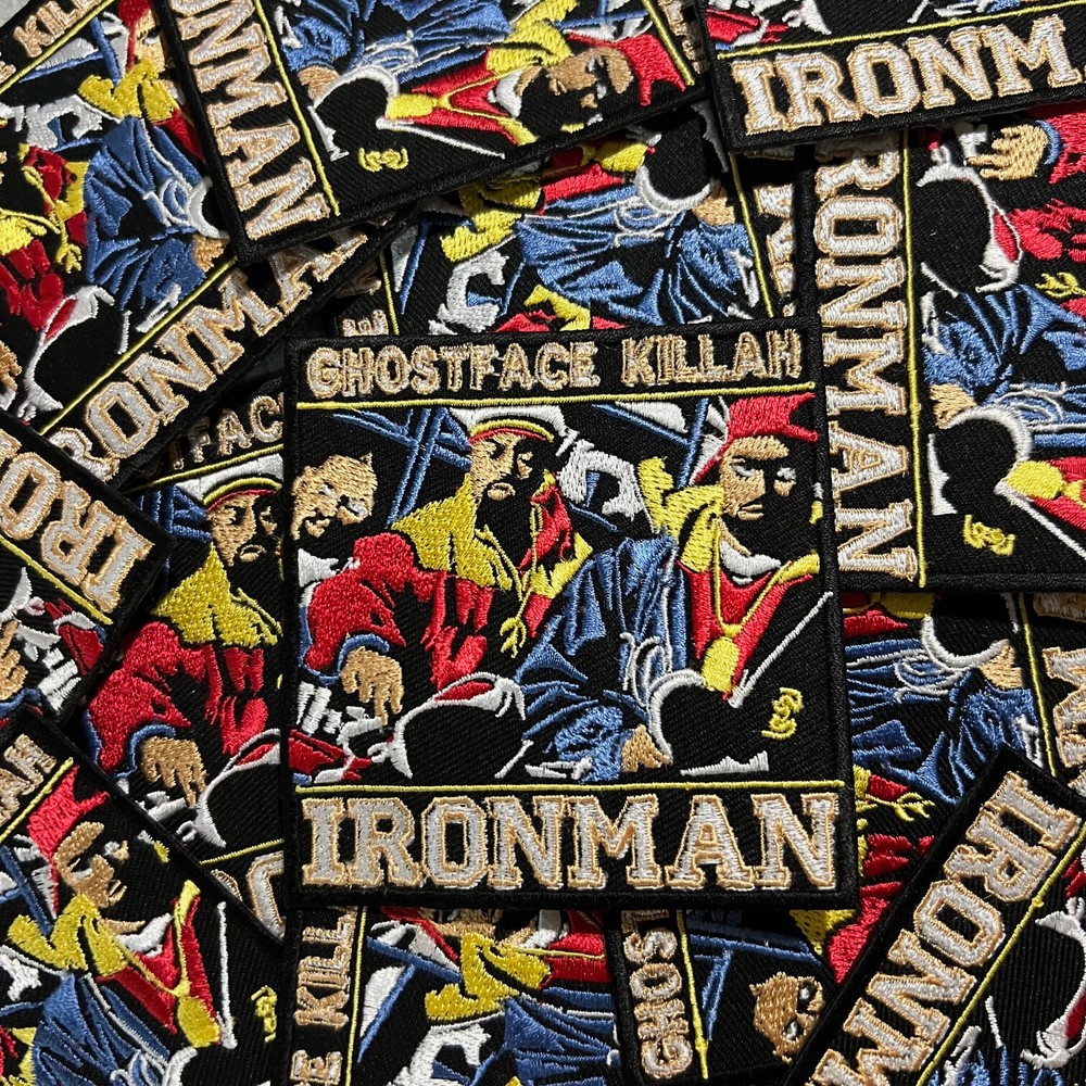 Ghostface Killah Patch - Wu Tang Clan - Method Man - Ironman Raekwon 36 Chambers