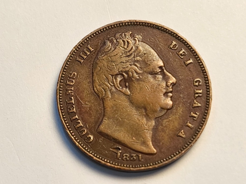 1831 Great Britain Farthing 1144