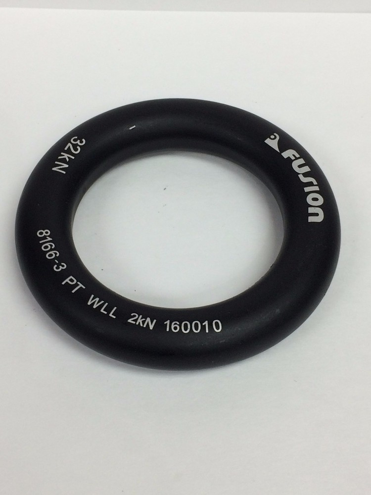 Fusion FP-8166-3 Large Aluminum O-Ring, Black