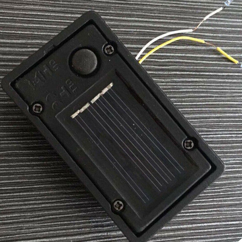 2x Garden Solar Powered Replacement Rectangular LED Light Box for Lantern Lamp