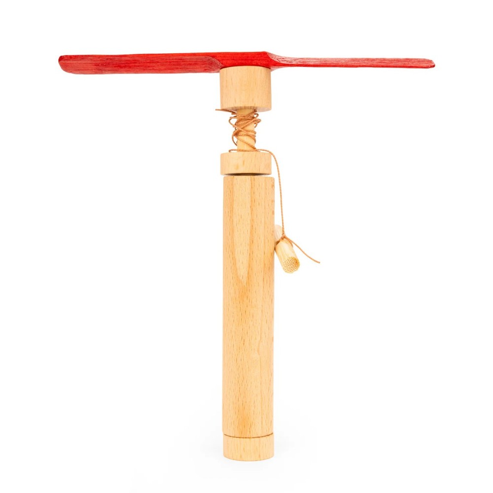 Kikkerland Huckleberry Pull Helicopter