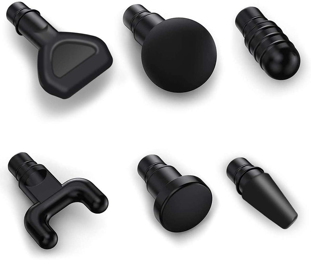 6 Pack Massage Gun Heads for Hypervolt Go Deep Tissu
