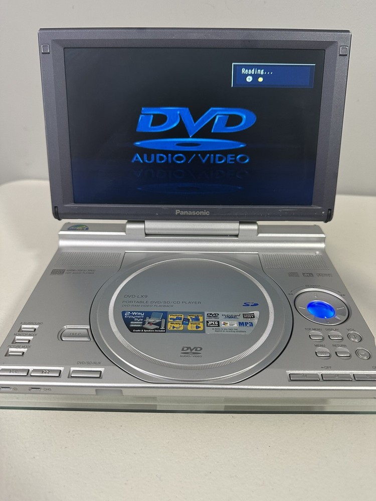 Panasonic DVD-LX9 Portable DVD/SD/CD Player ( Model No. RAQ0032) Multi Cradle
