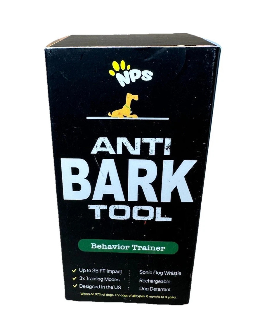 NPS Alpha Dog Behavior Trainer Anti Bark Tool Barking Control Handheld Device