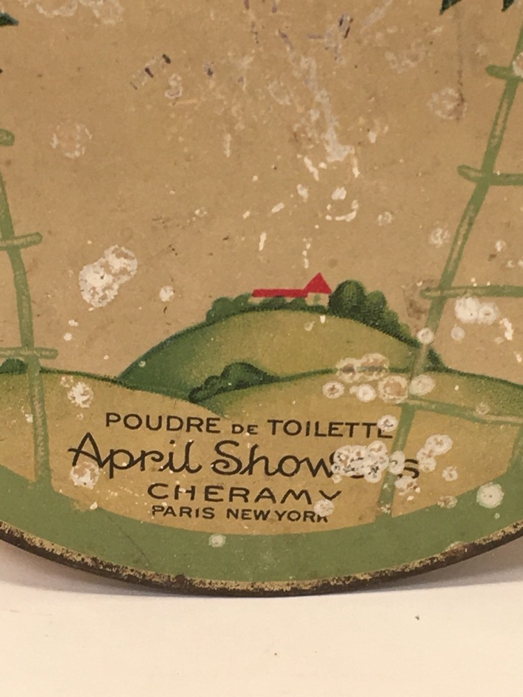 CHERAMY APRIL SHOWERS - Dusting Powder Empty Tin