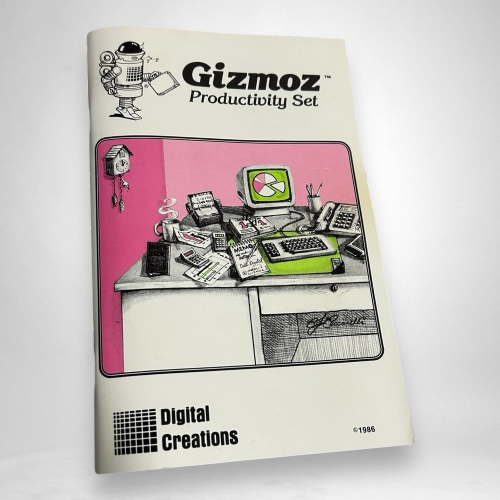 Gizmoz Productivity Set Commodore Amiga Floppy Software