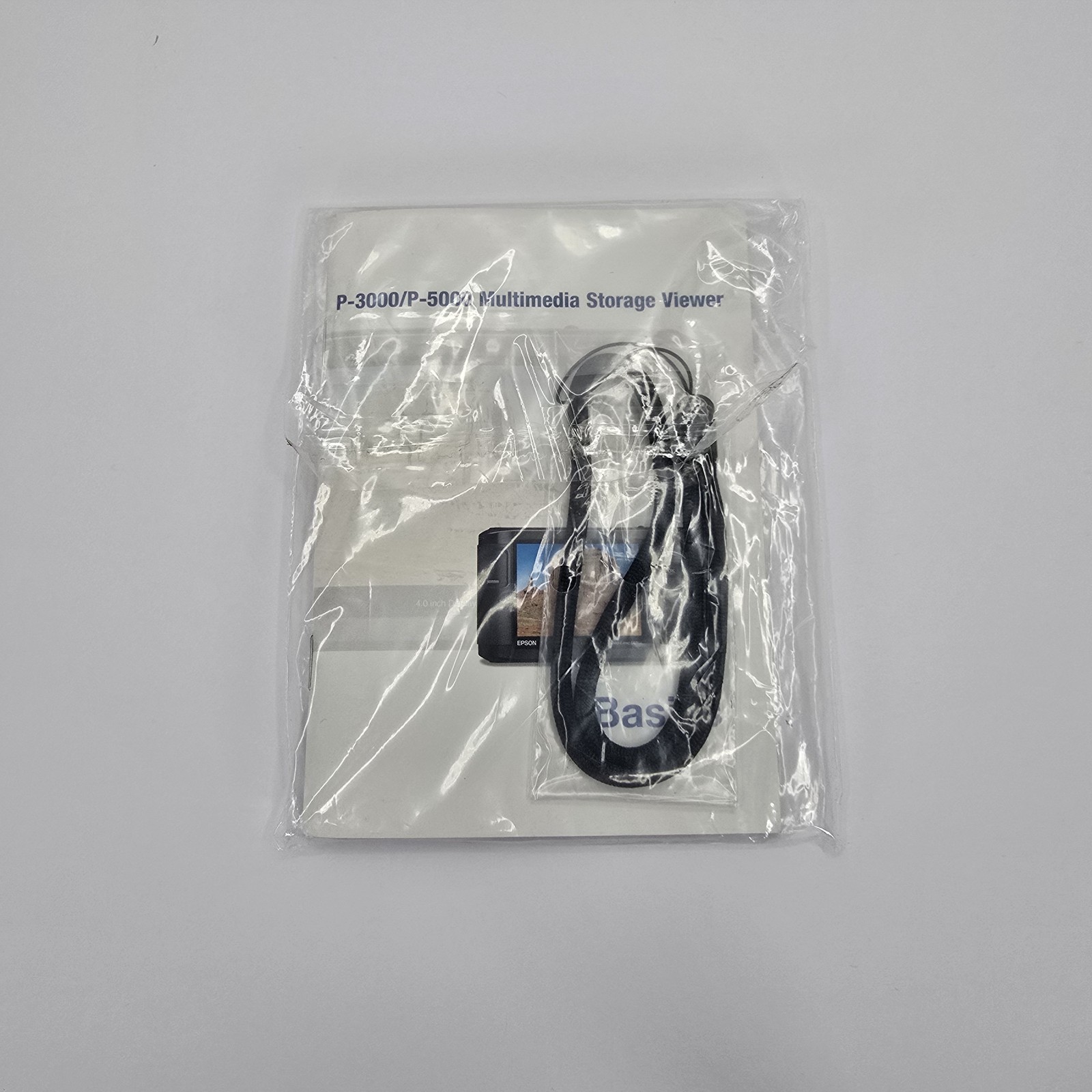 Epson P-3000 Multimedia Storage 4" Display Viewer w/ Charger & Case Tested Works