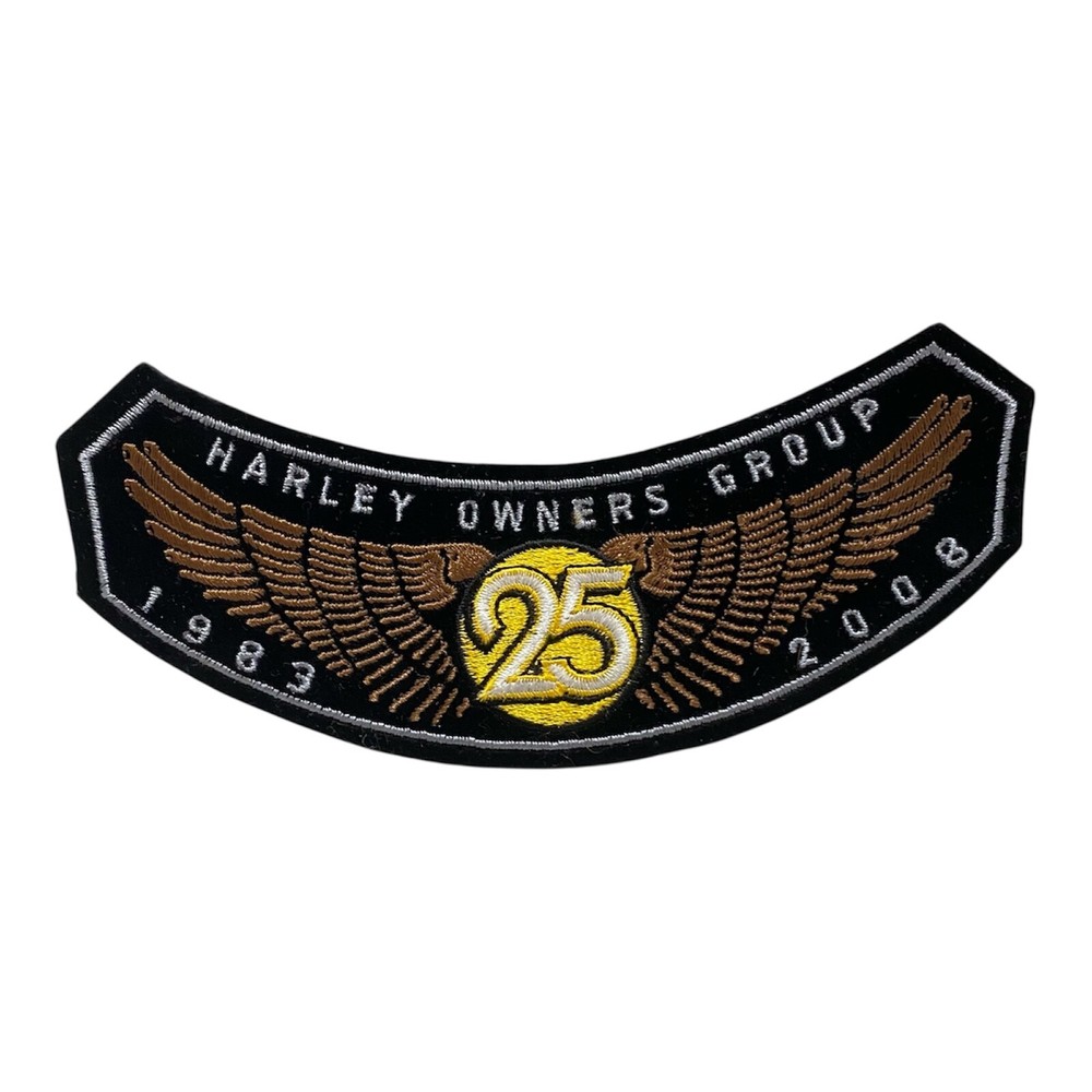 Harley Owners Group HOG 2008 Rocker Patch 5.5"