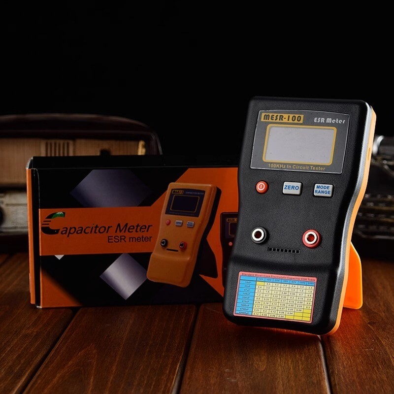 High Precision Capacitance Meter Measuring Resistance Circuit Tester MESR-100