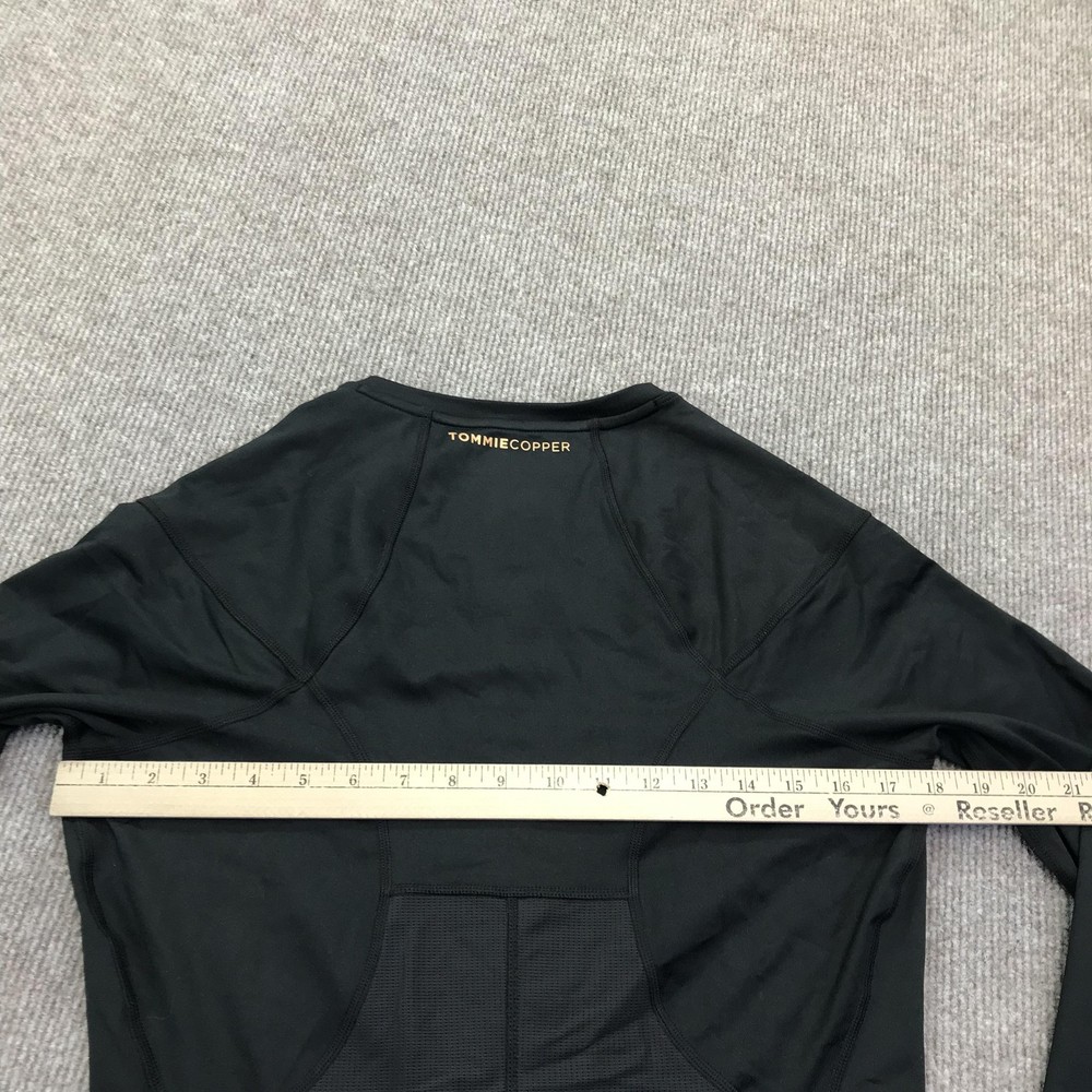 Tommie Copper Jacket Mens Medium Black Lower Back Support Compression Zip