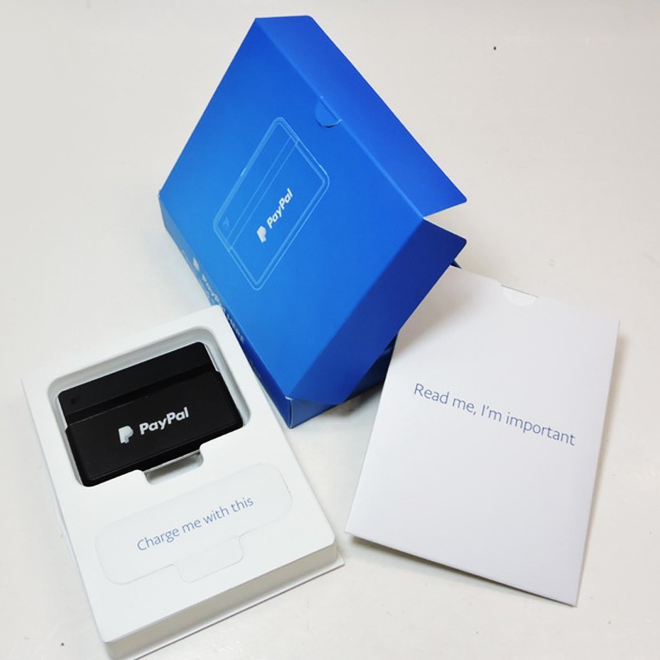 PayPal "HERE" Chip and Swipe Card Reader, Never Used