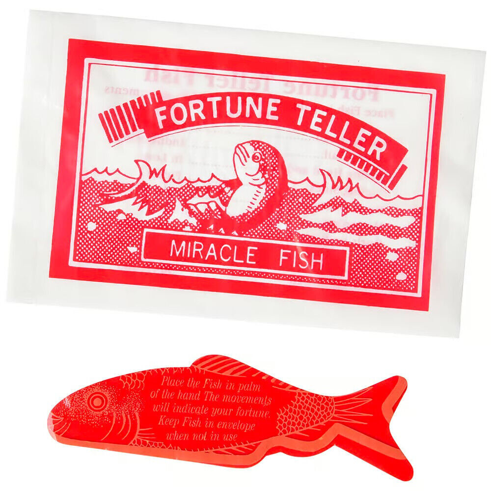 150 Fortune Teller Magic Miracle Fish Fortune Telling Fish Individual Envelopes