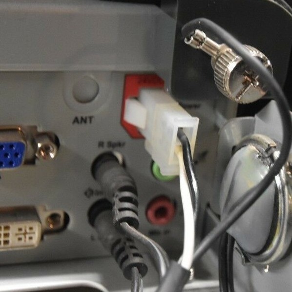 GENUINE MICROS +24V PRINTER POWER CABLE FOR 2010 AND ECLIPSE TERMINALS