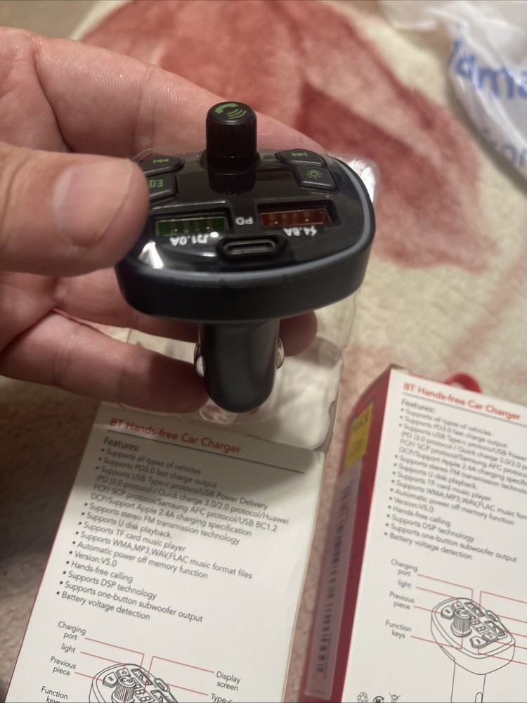 Bt Hands Free Car Charger