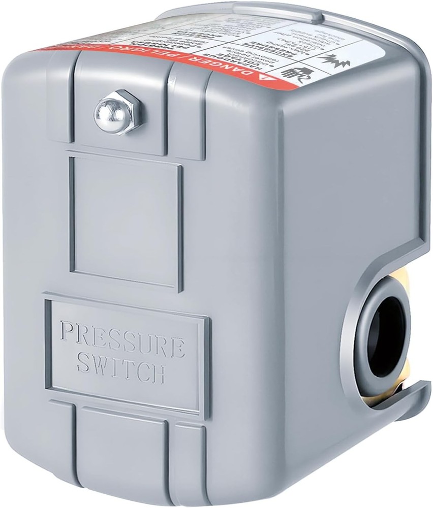 Pressure Switch for Well Pump 40-60 PSI, Water Pressure Switch Adjustable Differ