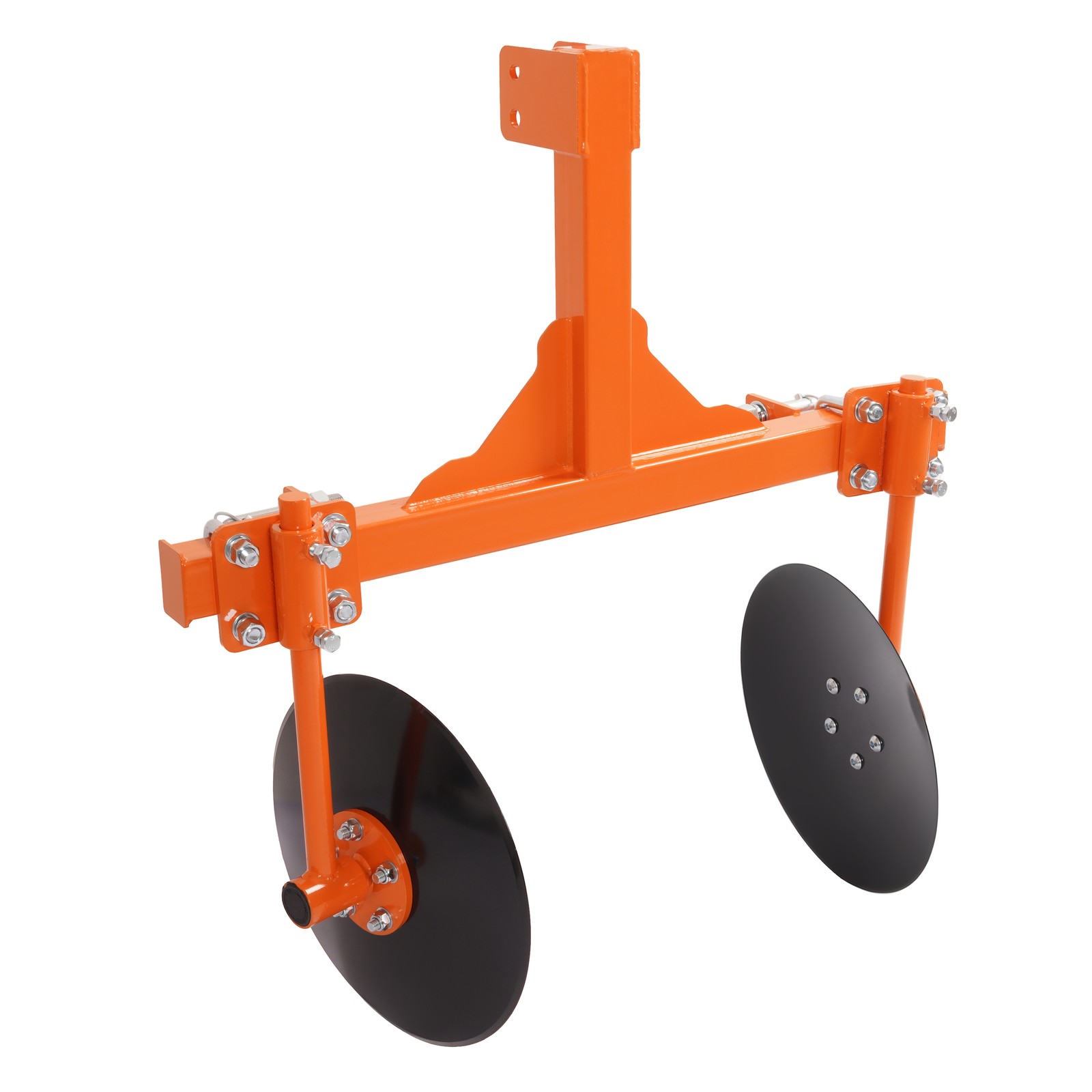 Fits Cat 1 Tractors, Steel 3 Point 48" Adjustable Disc Bedder Disc Harrow