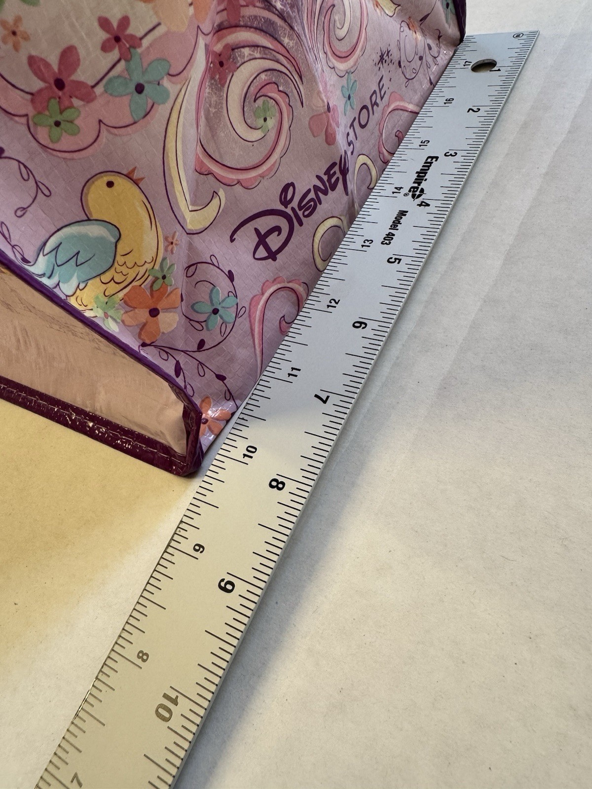 Disney Store Princess Rapunzel From Tangled Reusable Tote Bag NWT