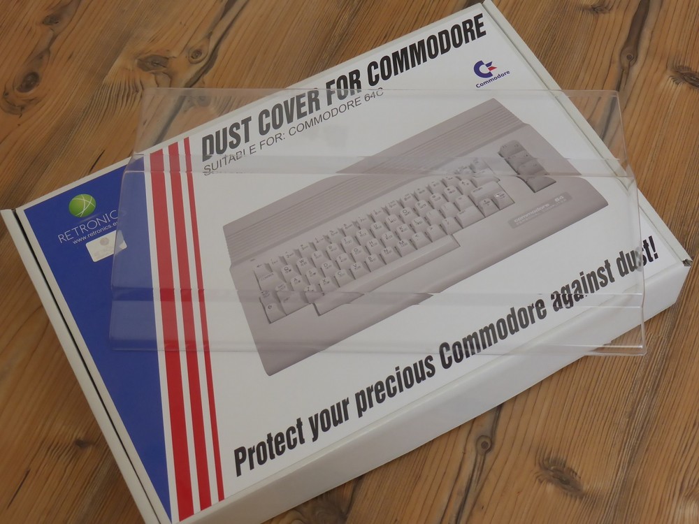 Commodore C64C cover, new.   Commodore C-64C Dust Cover, NEW