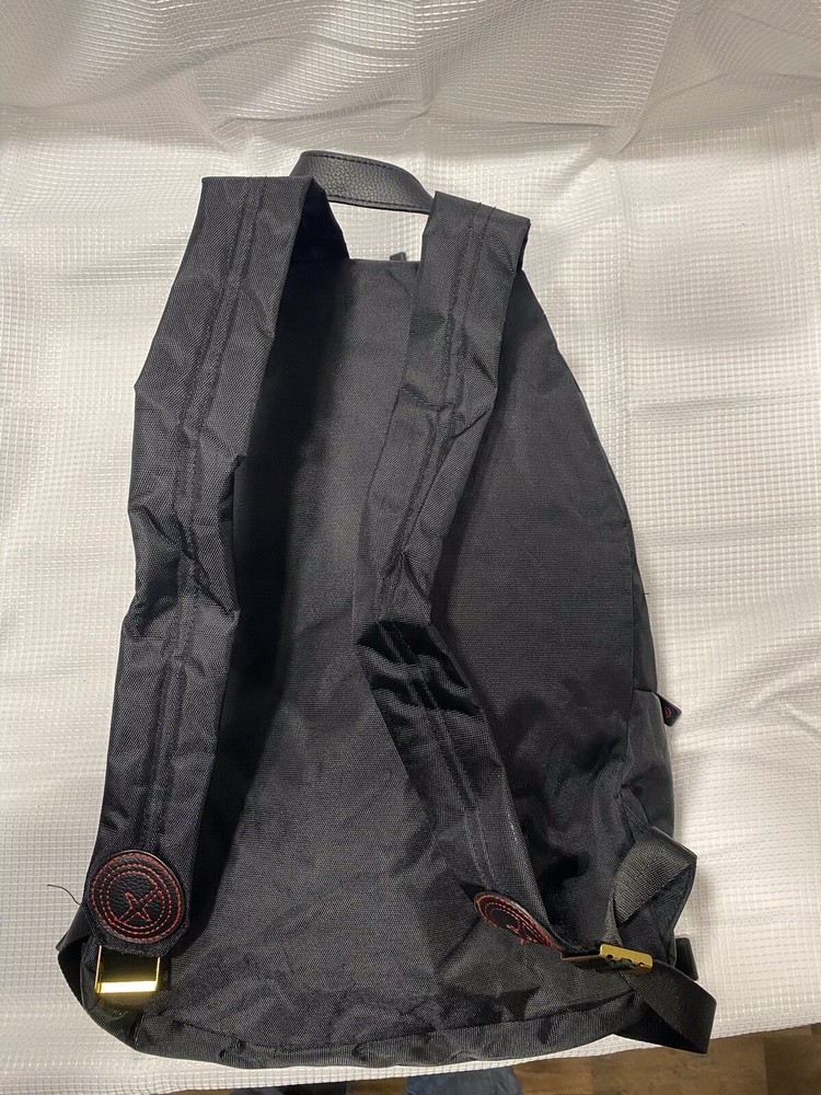 Plexus Brand Backpack, Black W/Gold Hardware.
