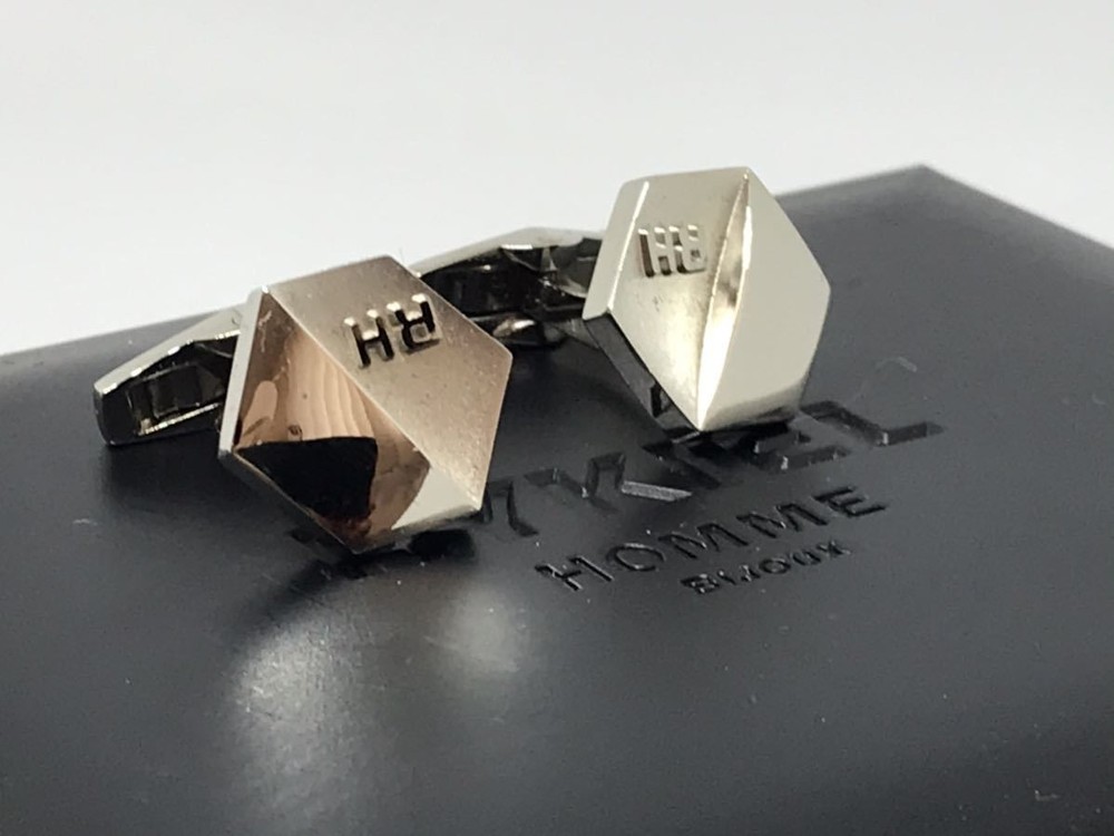 Rh Rykiel Om Silver Cufflinks