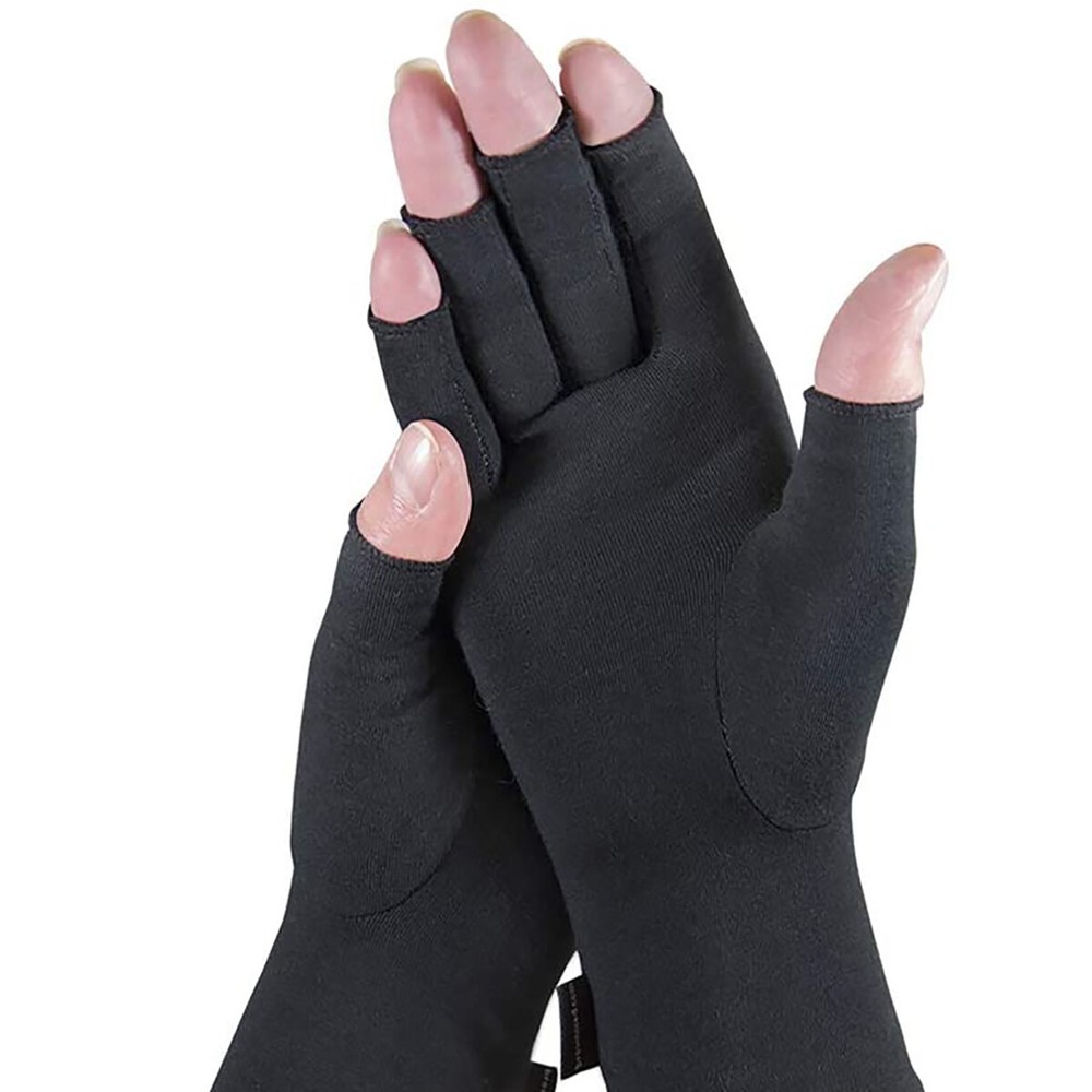 Brownmed IMAK Compression Arthritis Gloves - Medium - Black