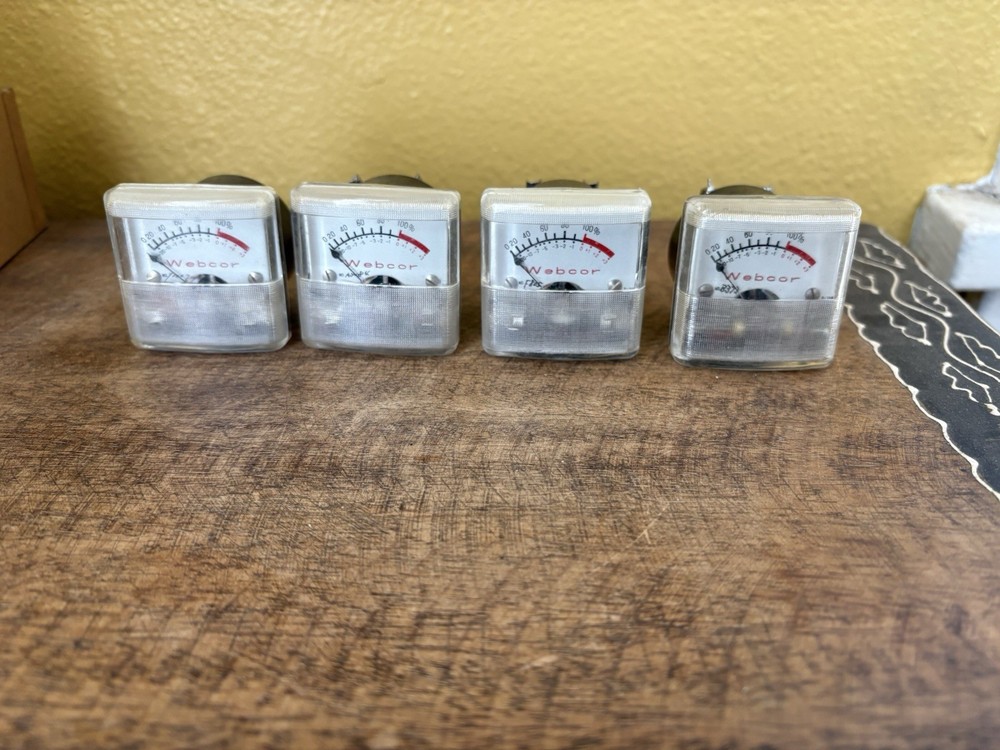 Webcor VU Volume Meter
