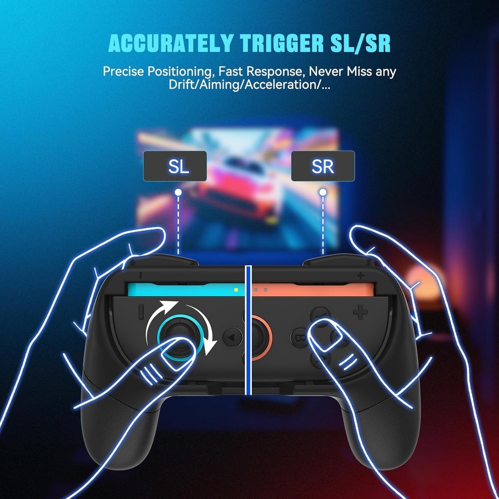 2 Pack Wireless Left&Right Game Controller For Nintendo Switch 2 Joy-Con Gamepad