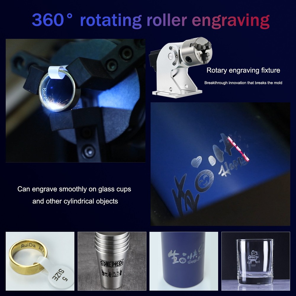 5W UV Laser Marking Machine Flight Marking Industrial camera Visual Position US