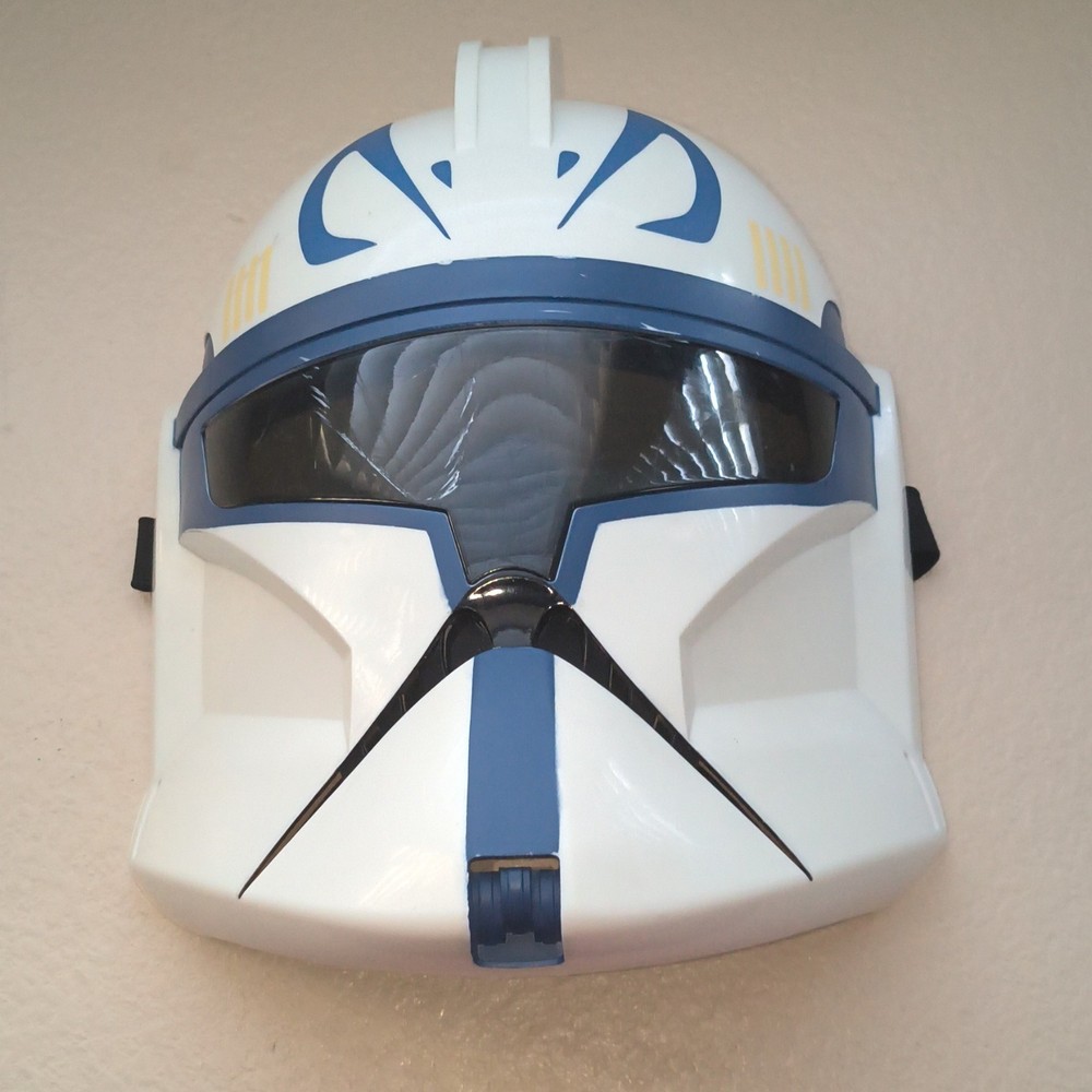 Hasbro Star Wars Clone Wars Captain Rex Helmet 2011 Adjustable Strap