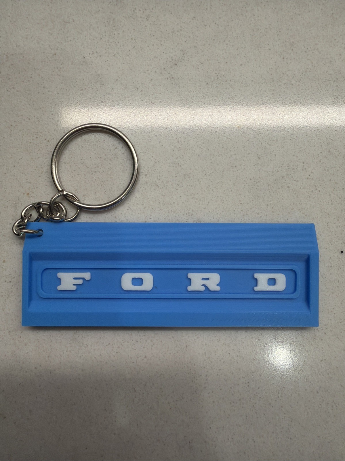 Classic Ford Tailgate Keychain
