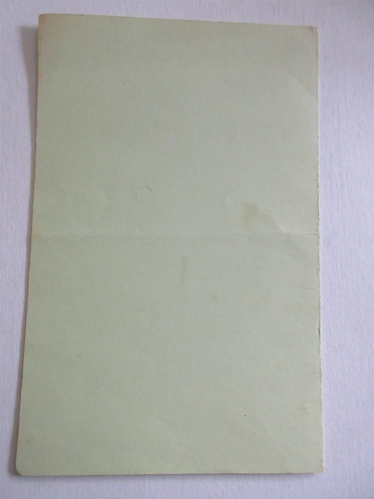 Maestro vintage Dessert Menu