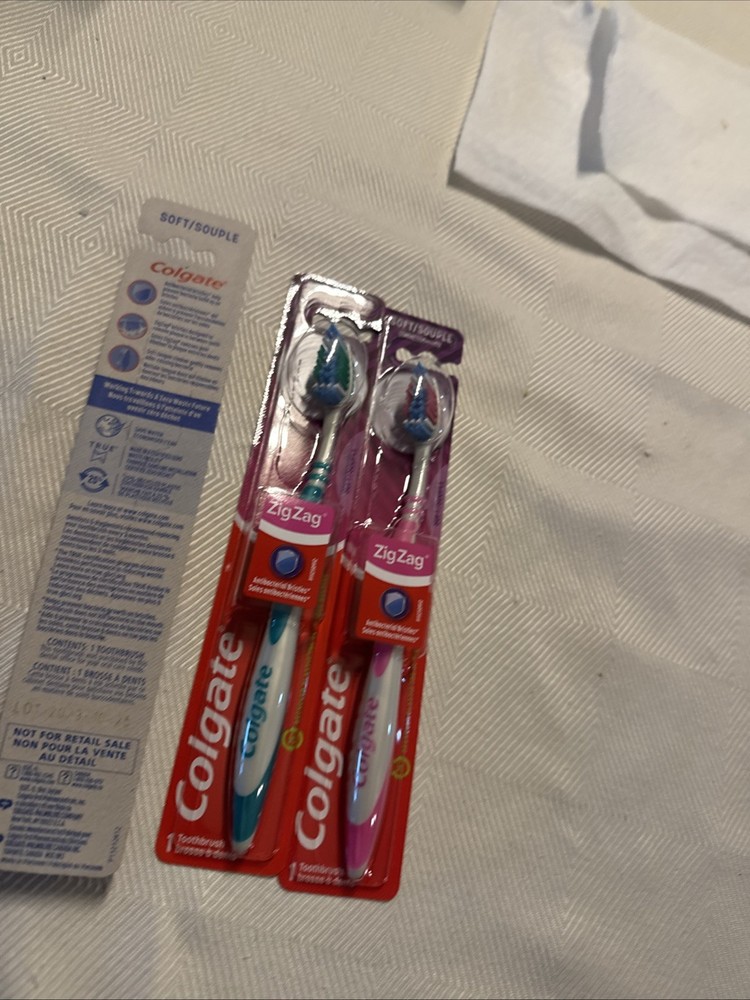 Colgate Zigzag Soft 3 Pack Wave New