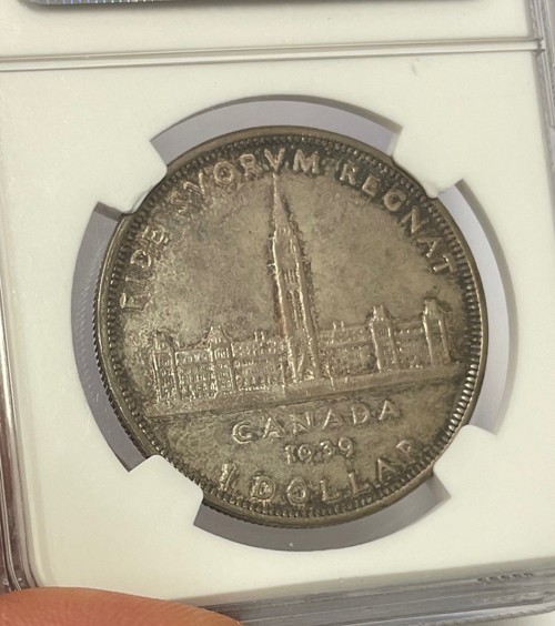 Canada - 1939 Silver Dollar (NGC AU 55)