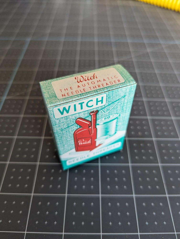 Vintage Witch Needle Threader made in Western Germany