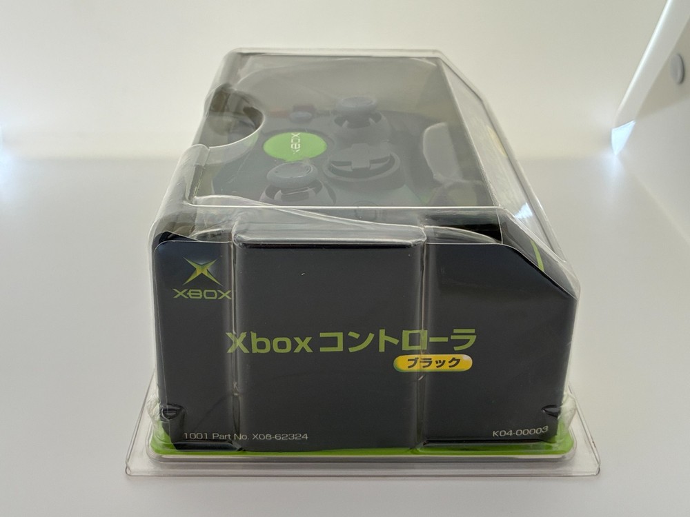 NEW Sealed Microsoft Xbox Controller 2001 Black First Generation Japan Version