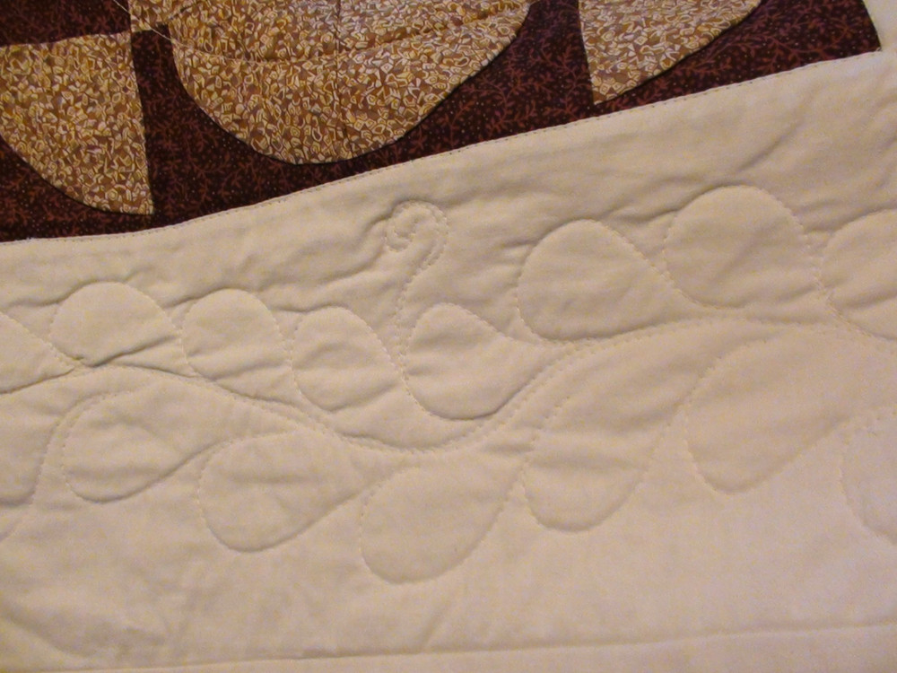 Vintage Handmade Patchwork Quilt 72” X 96” 1970s