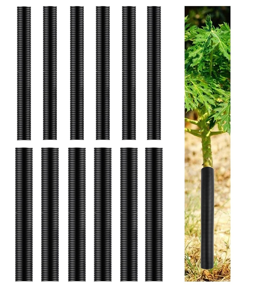 12 PCS Tree Trunk Protector Guard Set 2 Sizes for Sapling Bark