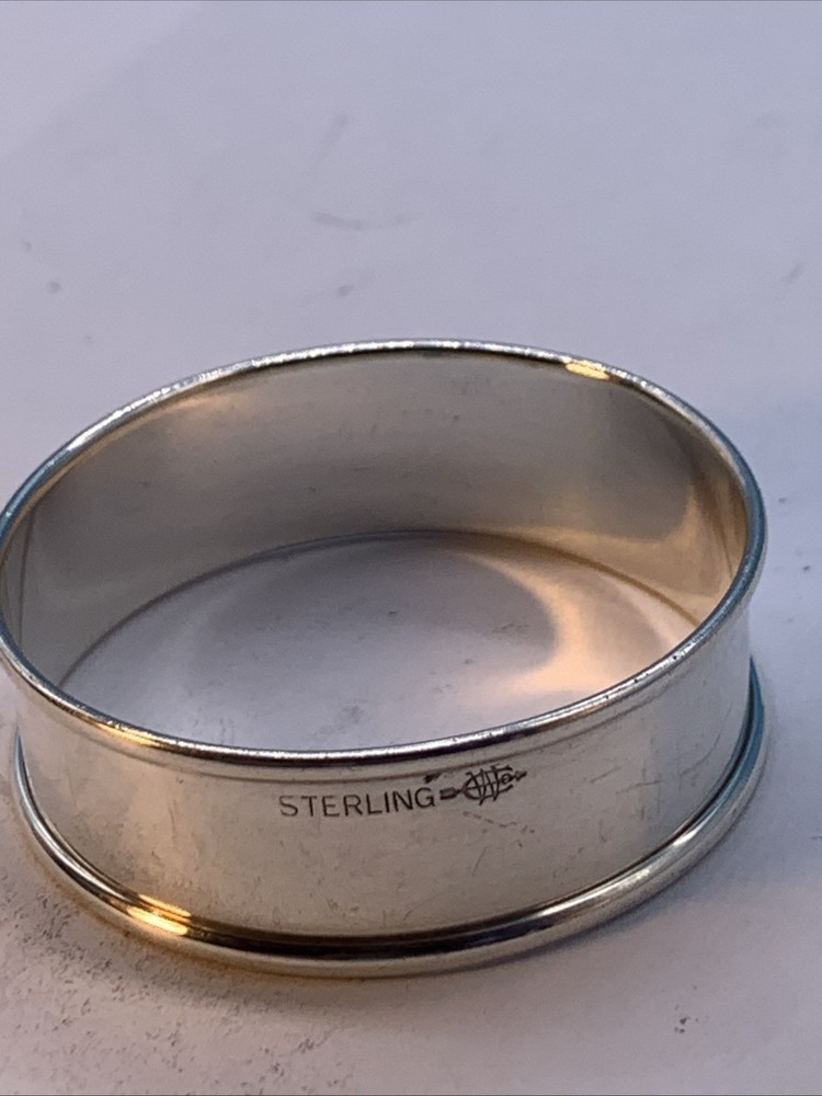 Vintage Sterling Silver Napkin Ring