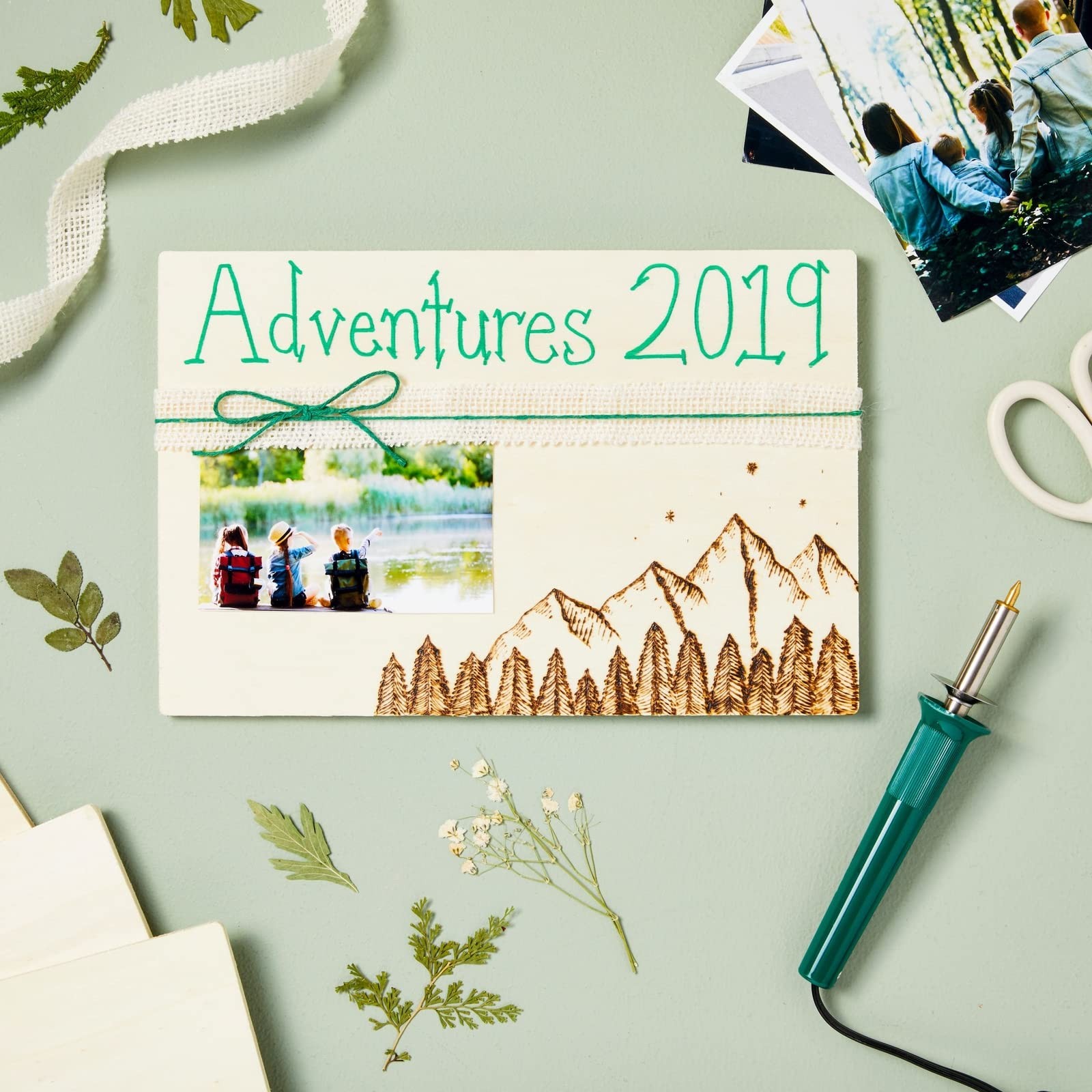 Wood Boards 6 Pack 10.6x7x1/4 Inch Unfinished Poplar Plywood Craft DIY Panel