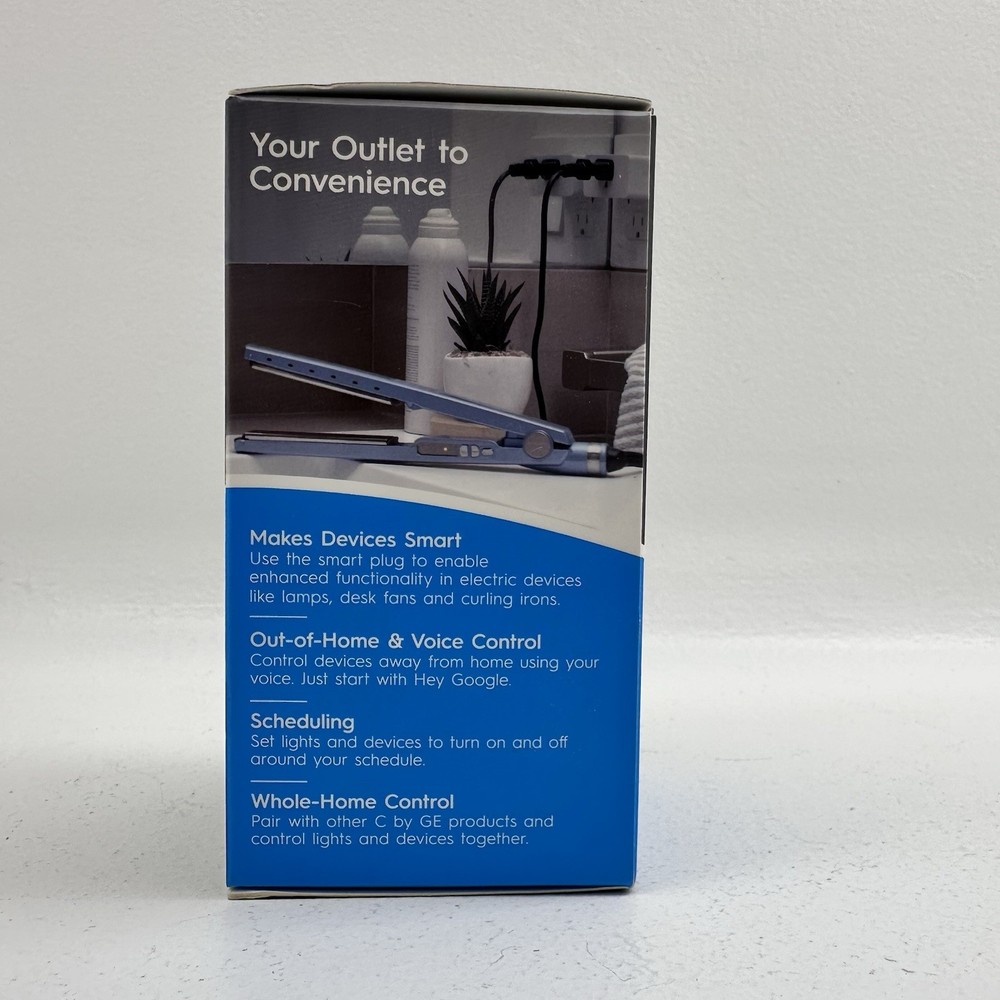 C by GE - INDOOR Smart Plug with Smart PLUG - Alexa / Google ASSISTANT