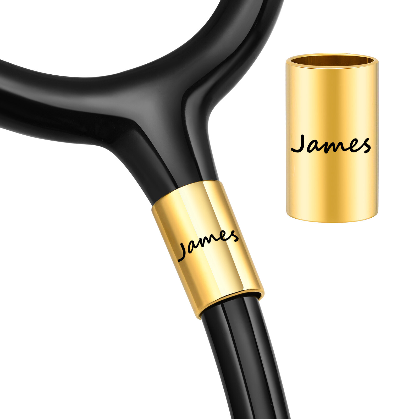 Vnox Stethoscope Name Tag Gifts for Nurses Doctor Personalized ID Name Steth