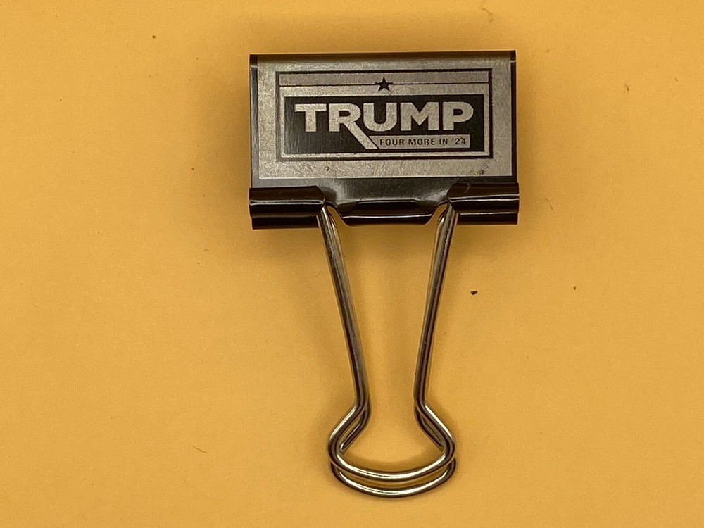 Trump 2024 Binder Clip 8 pack