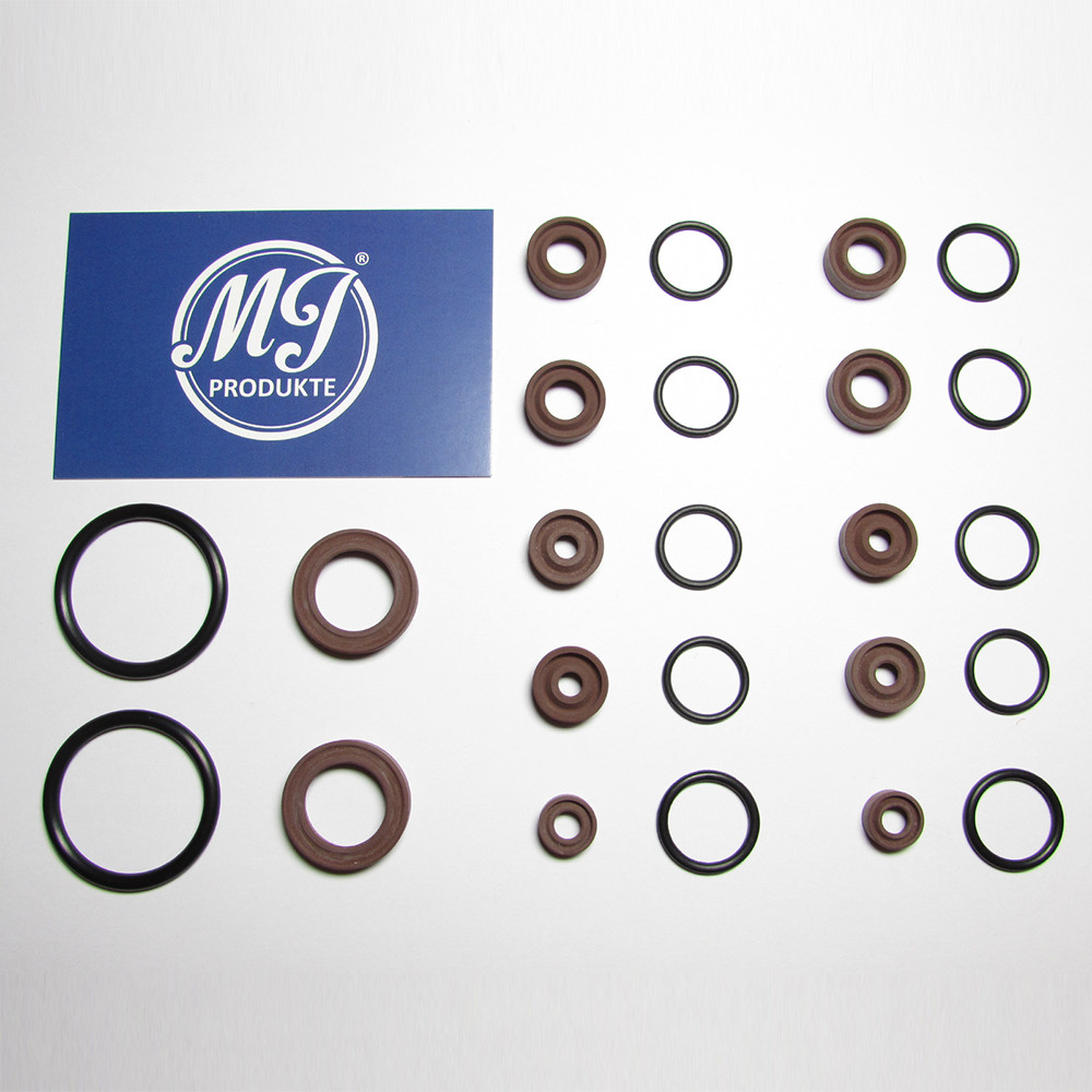 Complete top hydraulic cylinder seal repair kit Mercedes SL R129 - FPM