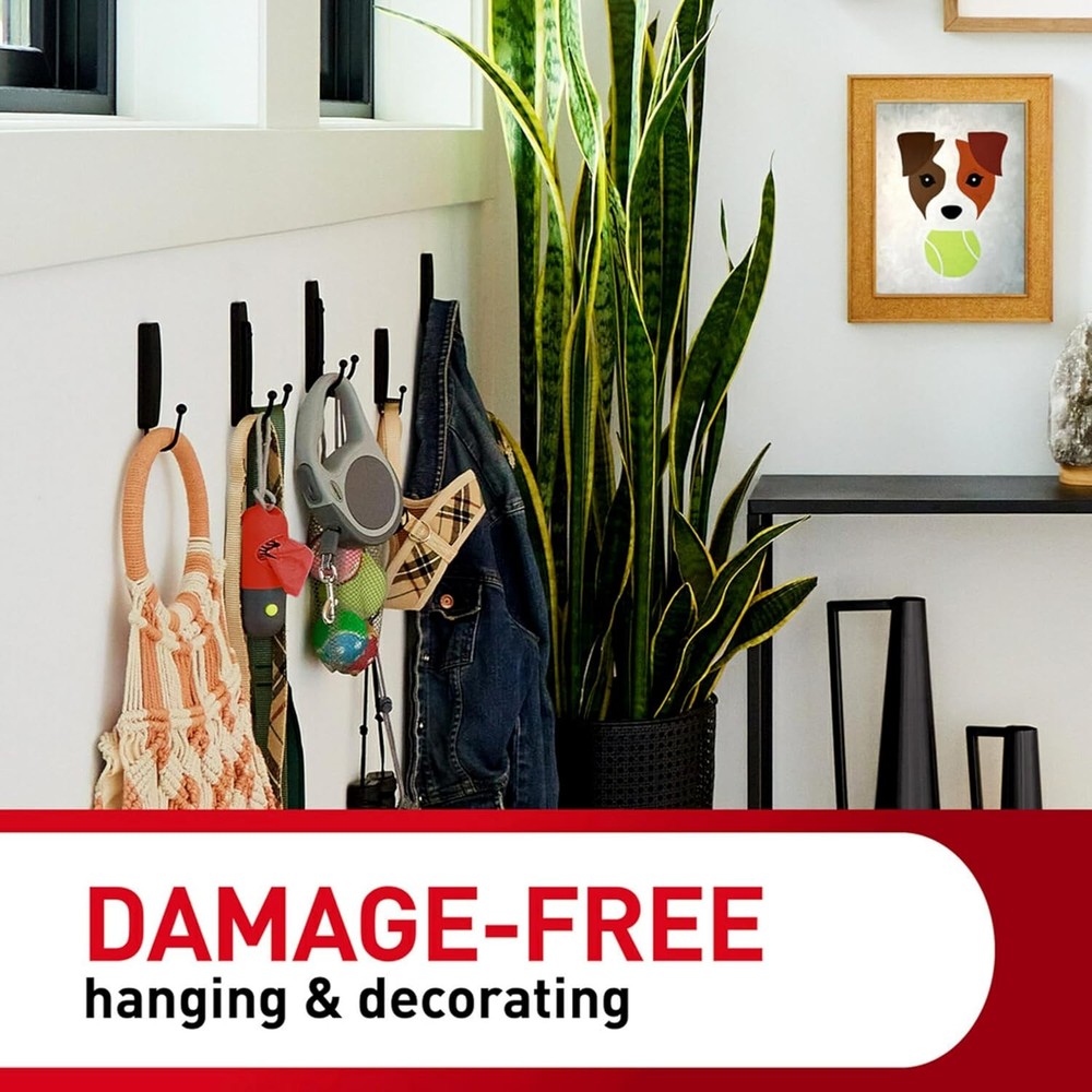 Command Medium Refill Strips, 36 Damage-Free Hanging, White